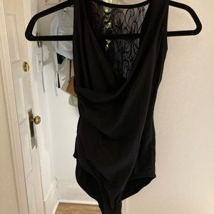 Black lace leotard from Danz N Motion (size S)
